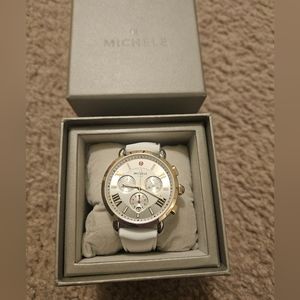 Michele Sporty Sail Watch with silicone strap